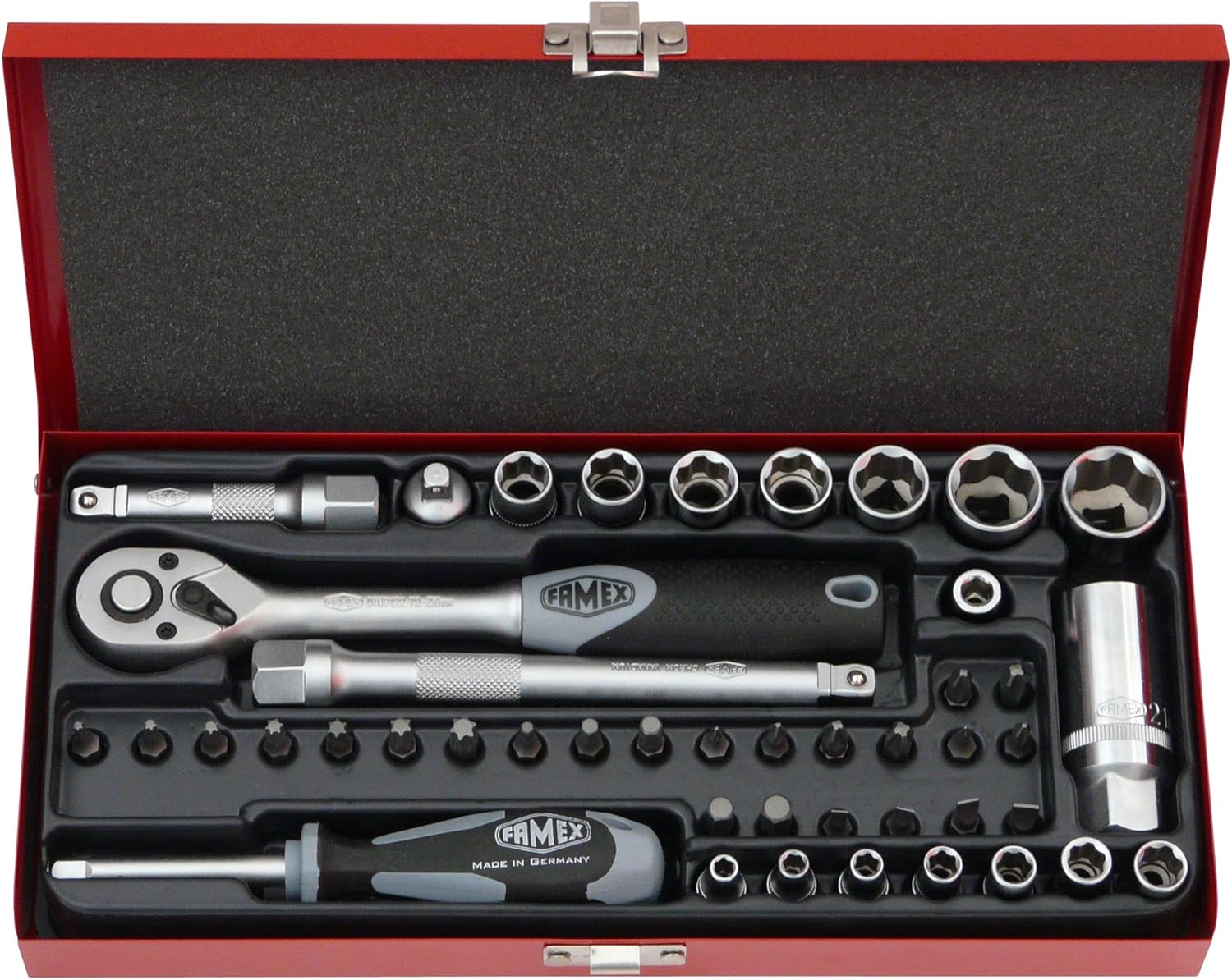 Set Chiavi A Forchetta Doppie Con Supporto, 8 Pezzi - Total - Foto 5