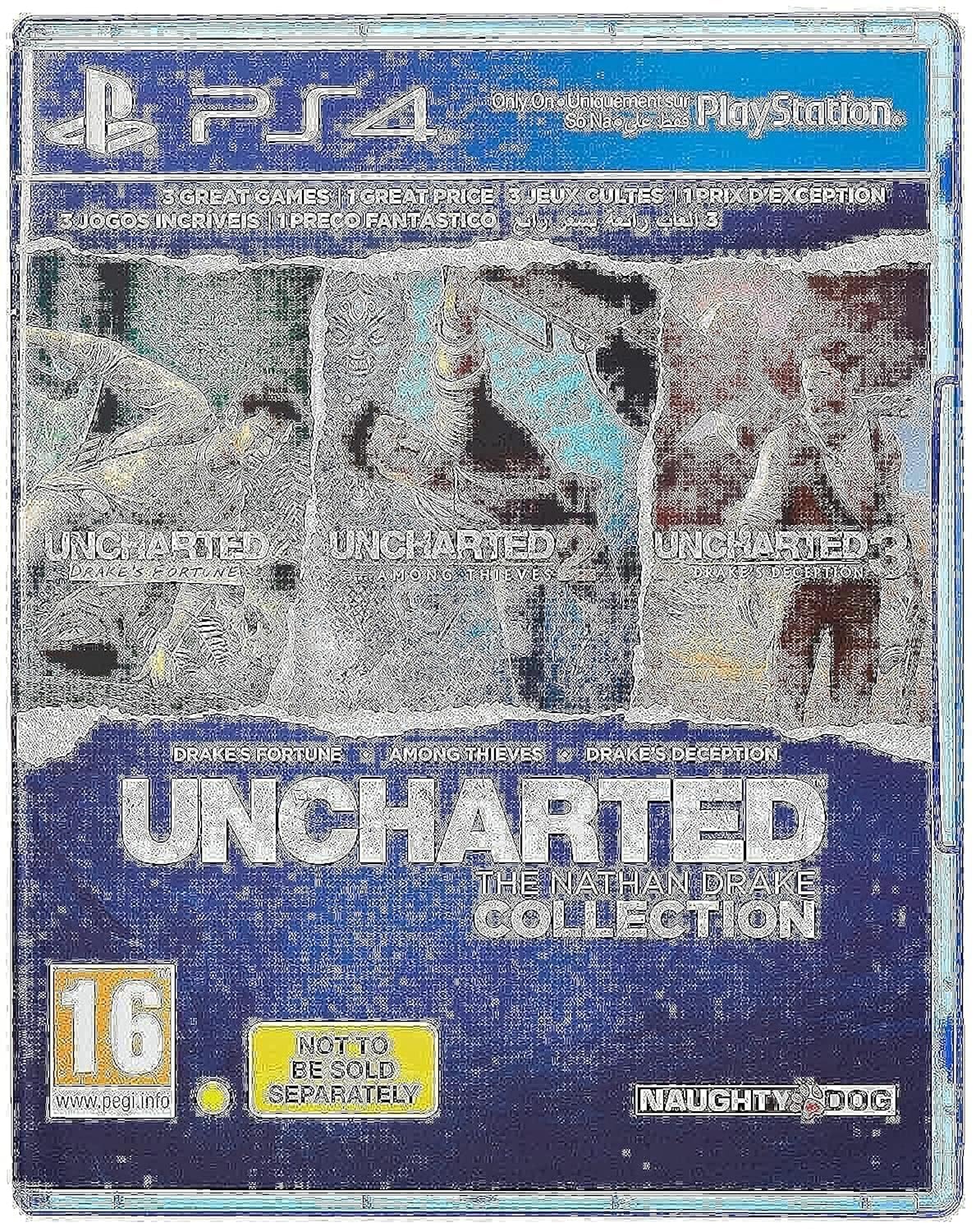 PlayStation UNCHARTED THE NATHAN DRAKE COLLECTION 4 by Naughtydog