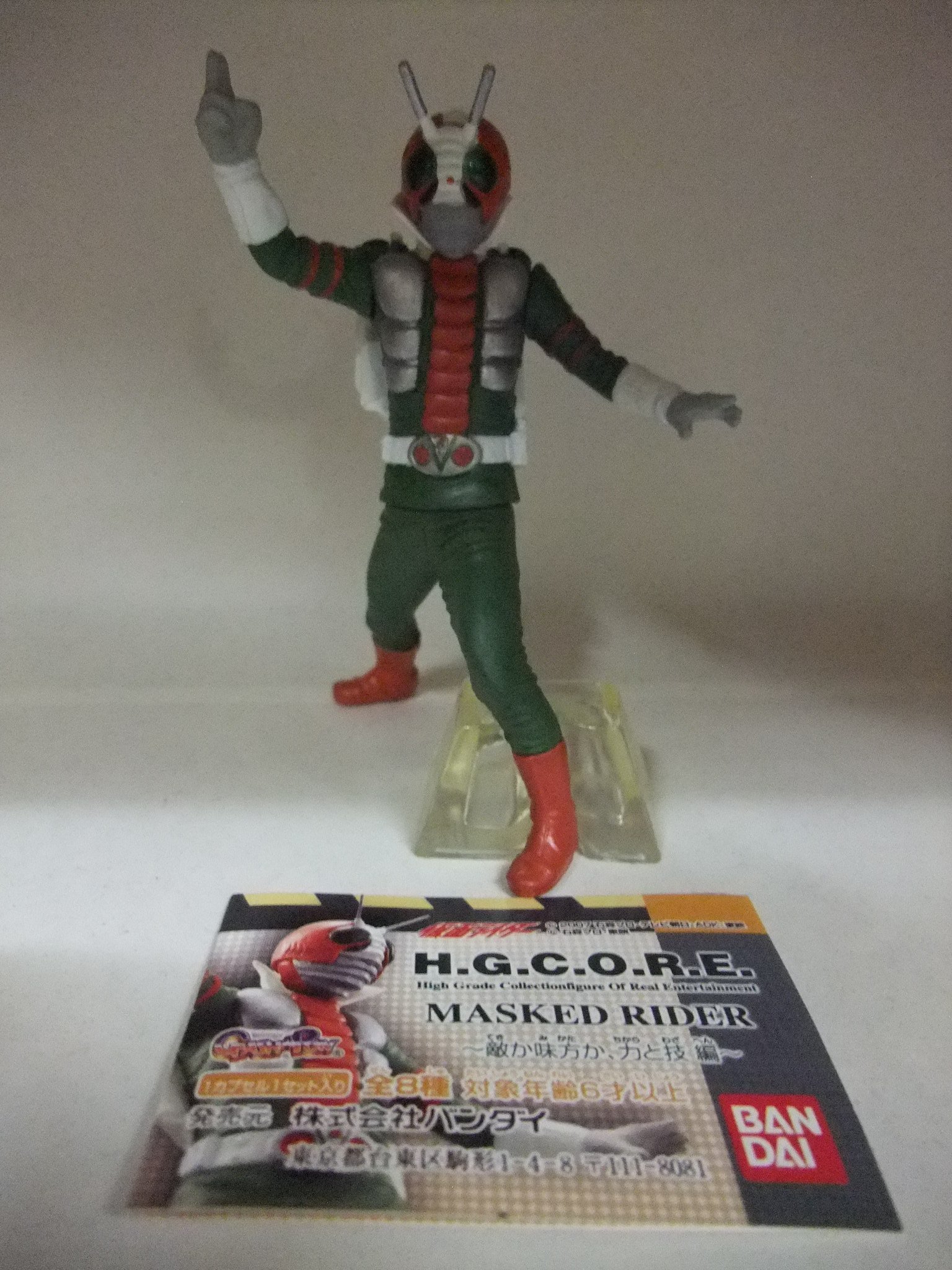 ガシャポン　HGCORE （H.G.C.O.R.E.）　仮面ライダー０３　~敵か味方か、力と技 編~　仮面ライダーＶ３