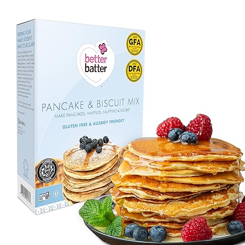Miniatura 5 de Better Batter Mezcla para hornear panqueques y galletas, certificada sin gluten, sin OMG, apta para veganos, kosher, apta para los 9 alérgenos