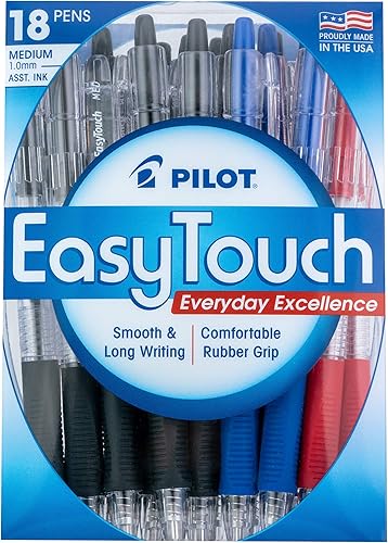 Miniatura 2 de Bolígrafo retráctil de punta media EasyTouch 32241 de Pilot Azul