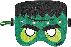 Frankenstein Light Up Mask, Green, One Size