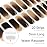 NAILOG Semi Cured Gel Nail Strips (20 Extra Long Stickers/Wraps) | Buy 2 Get 1 UV Lamp| Glossy & Long Lasting Soft Gel Finishing | Flashlight