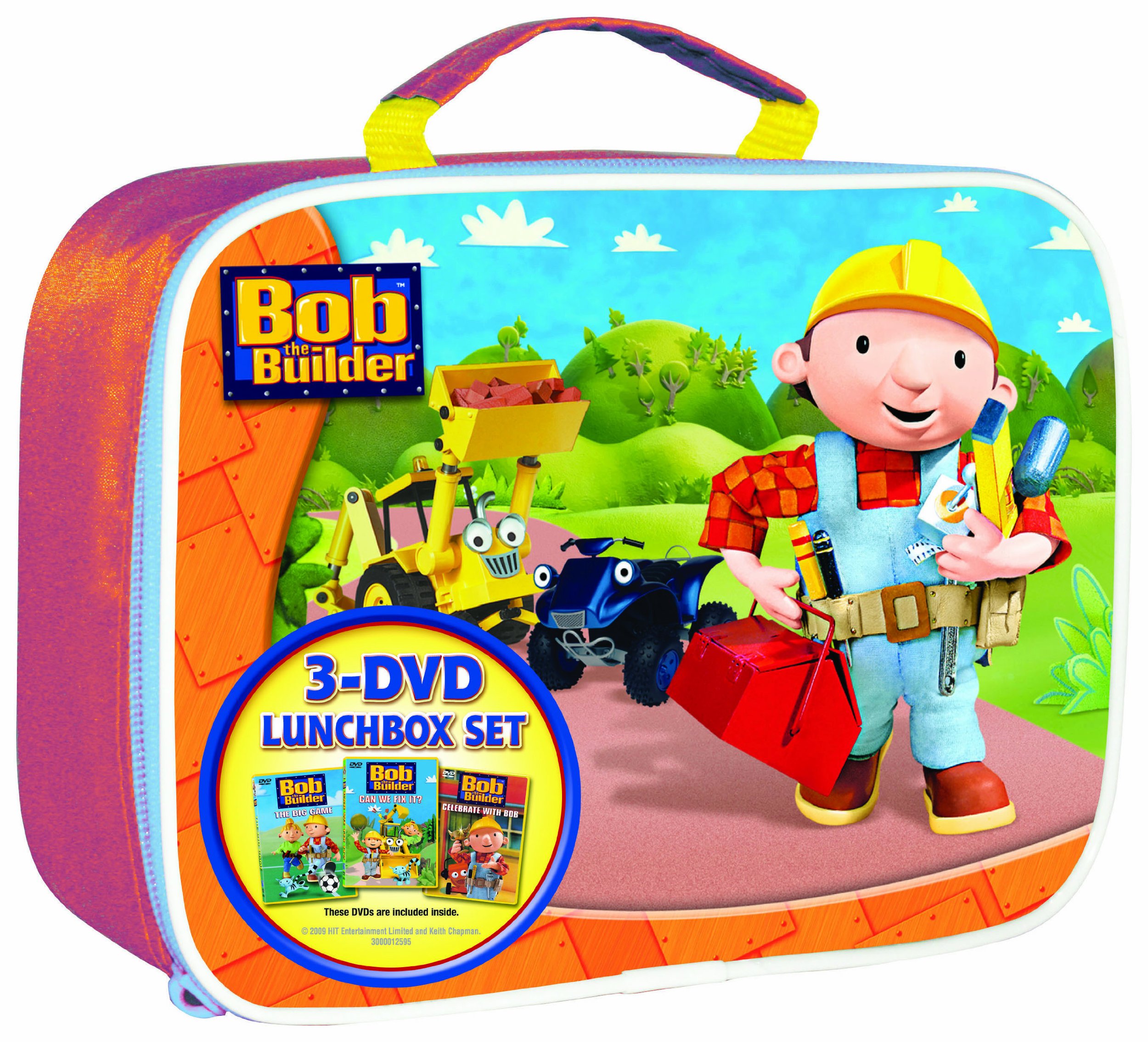 Bob the Builder 3-DVD Lunchbox Gift Set