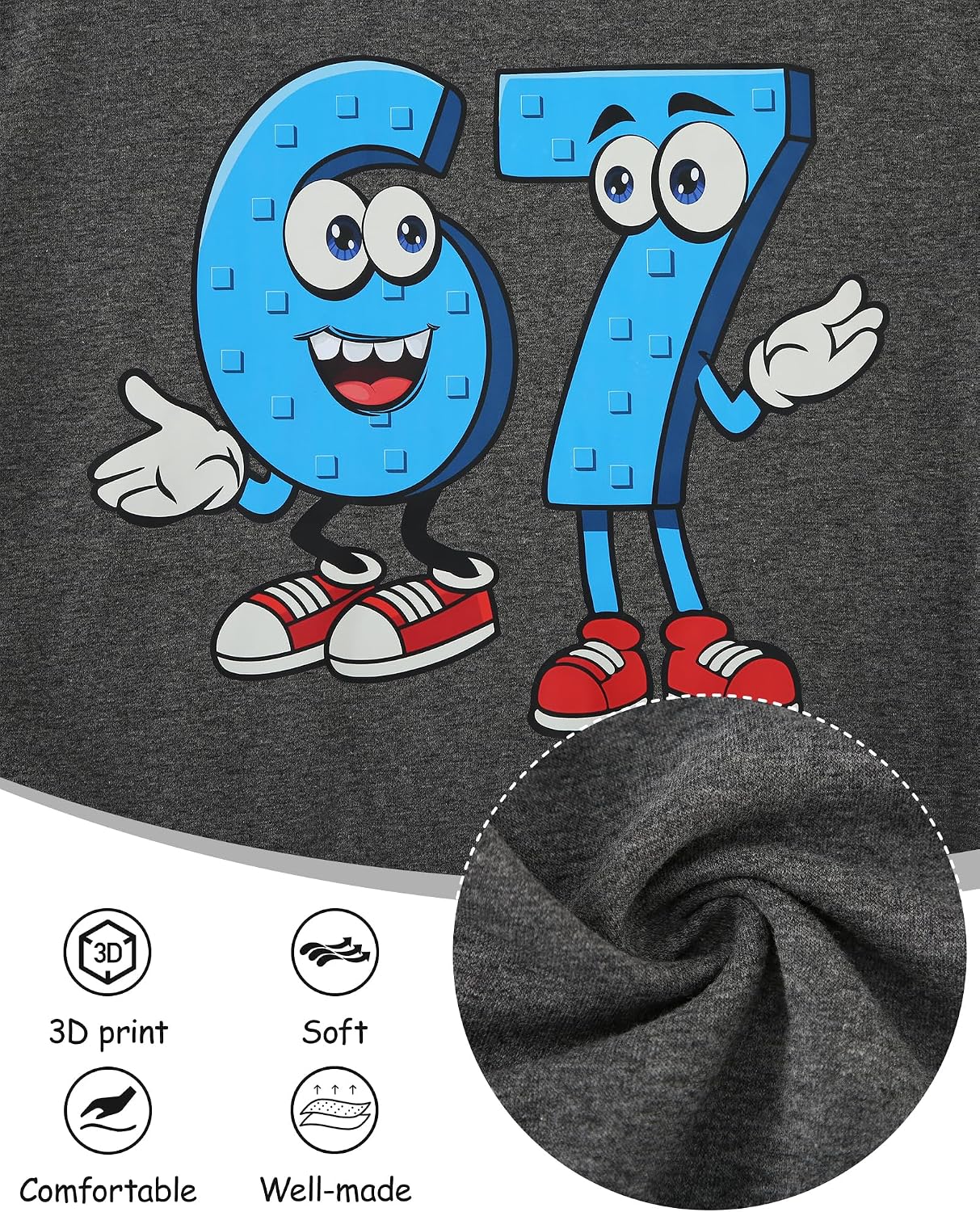 DISAUR Boys Hoodies Graphic Pullover Sweatshirt Hoodies for Boys Long Sleeve Sports Hoodie with Pocket 5-14 Years Kids