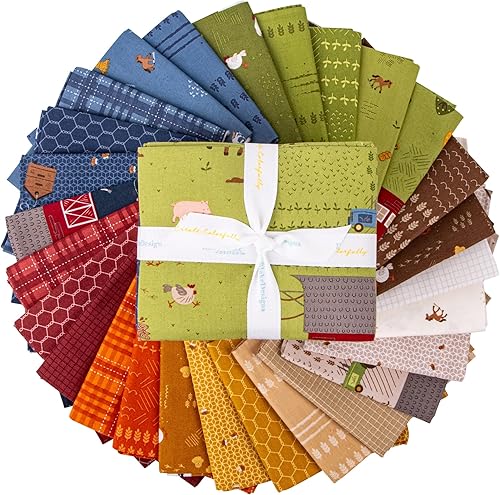 Miniatura 3 de Jennifer Long Country Life 27 Fat Quarters Riley Blake Designs FQ-13790-27