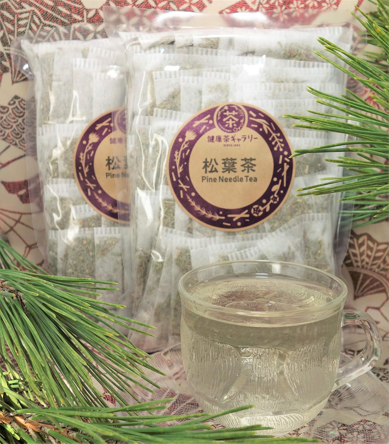 Amazon  松葉茶 45袋(3g×45袋)×2個セット Pine Needle Tea【国産 赤松 