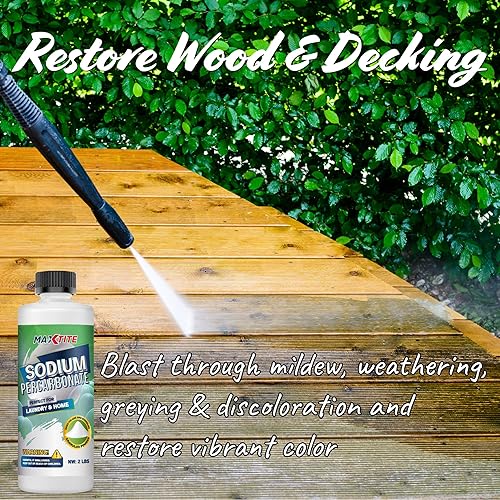 Miniatura 5 de Percarbonato de sodio (2 libras)  100% puro  Peróxido de hidrógeno sólidoblanqueador oxigenado  Limpiador multiusos para el hogar y la lavandería