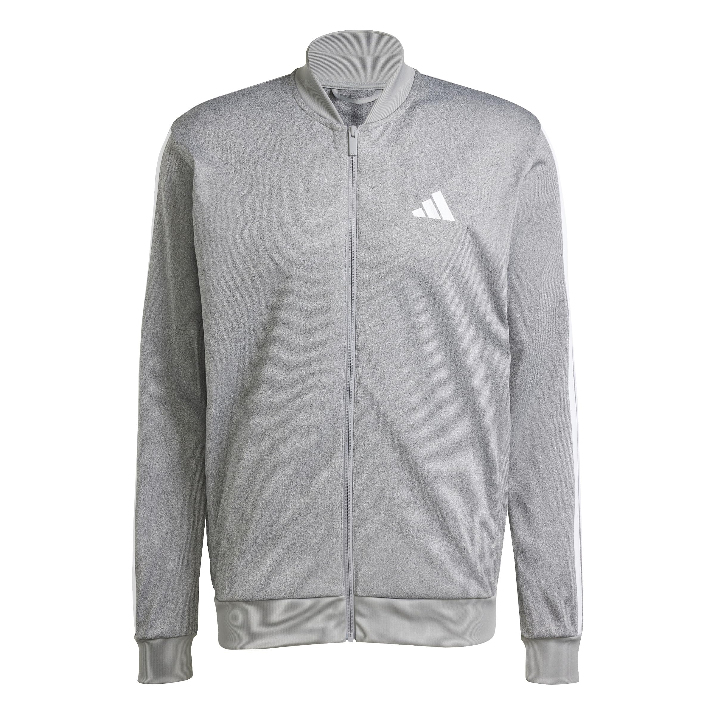 adidas Tricot Regular Fit Track Top Melange Sudadera Hombre (Pack de 1)