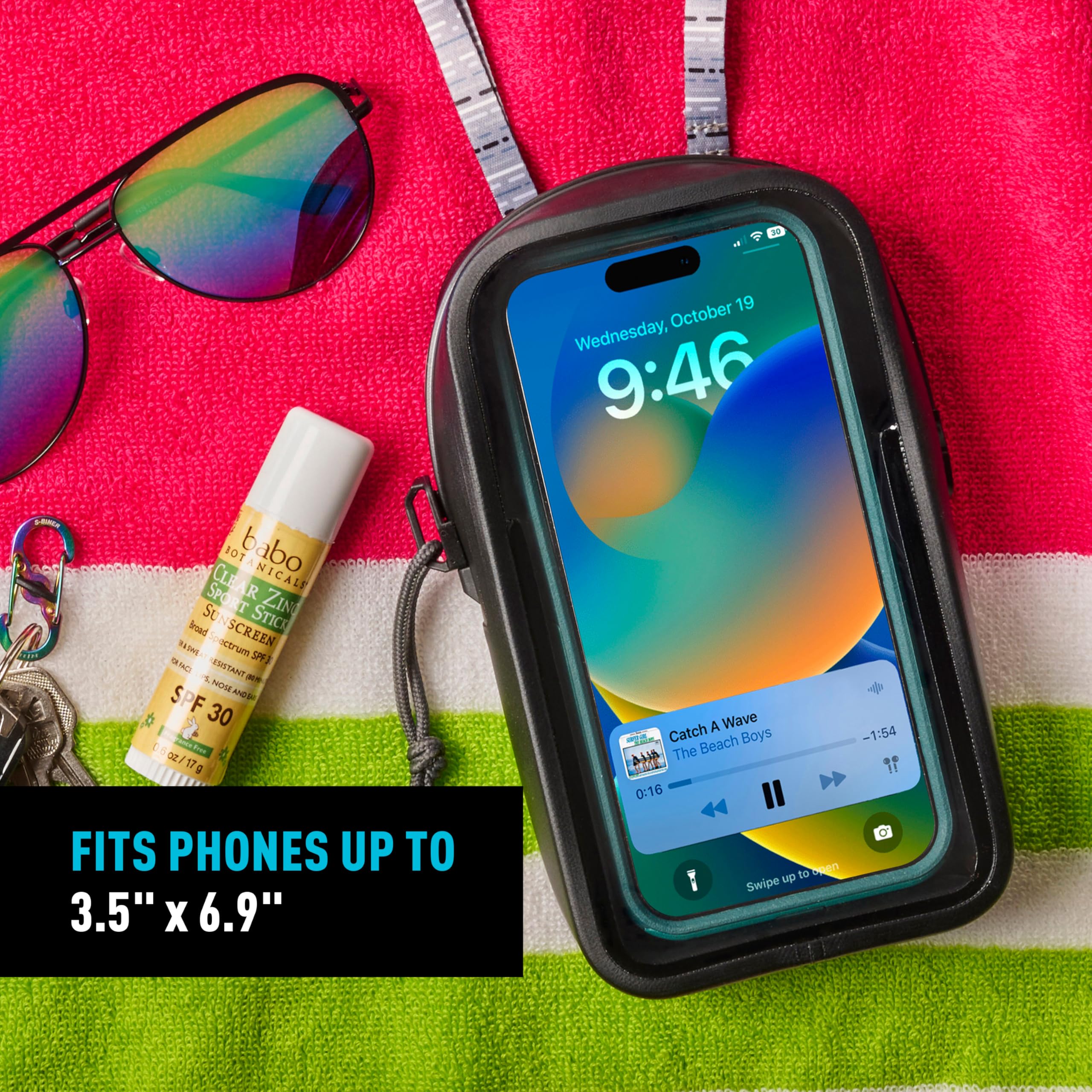Amazon.com: Nite Ize RunOff Waterproof Phone Case Plus