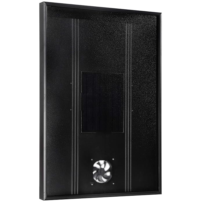 Buy Solar air Heater Conditioner Exhaust Fan Ventilator Panel