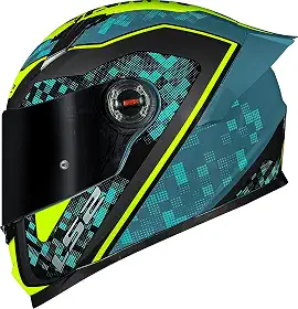 Capacete Masculino Ls2 Ff358 S Striker Azul Spoiler Moto
