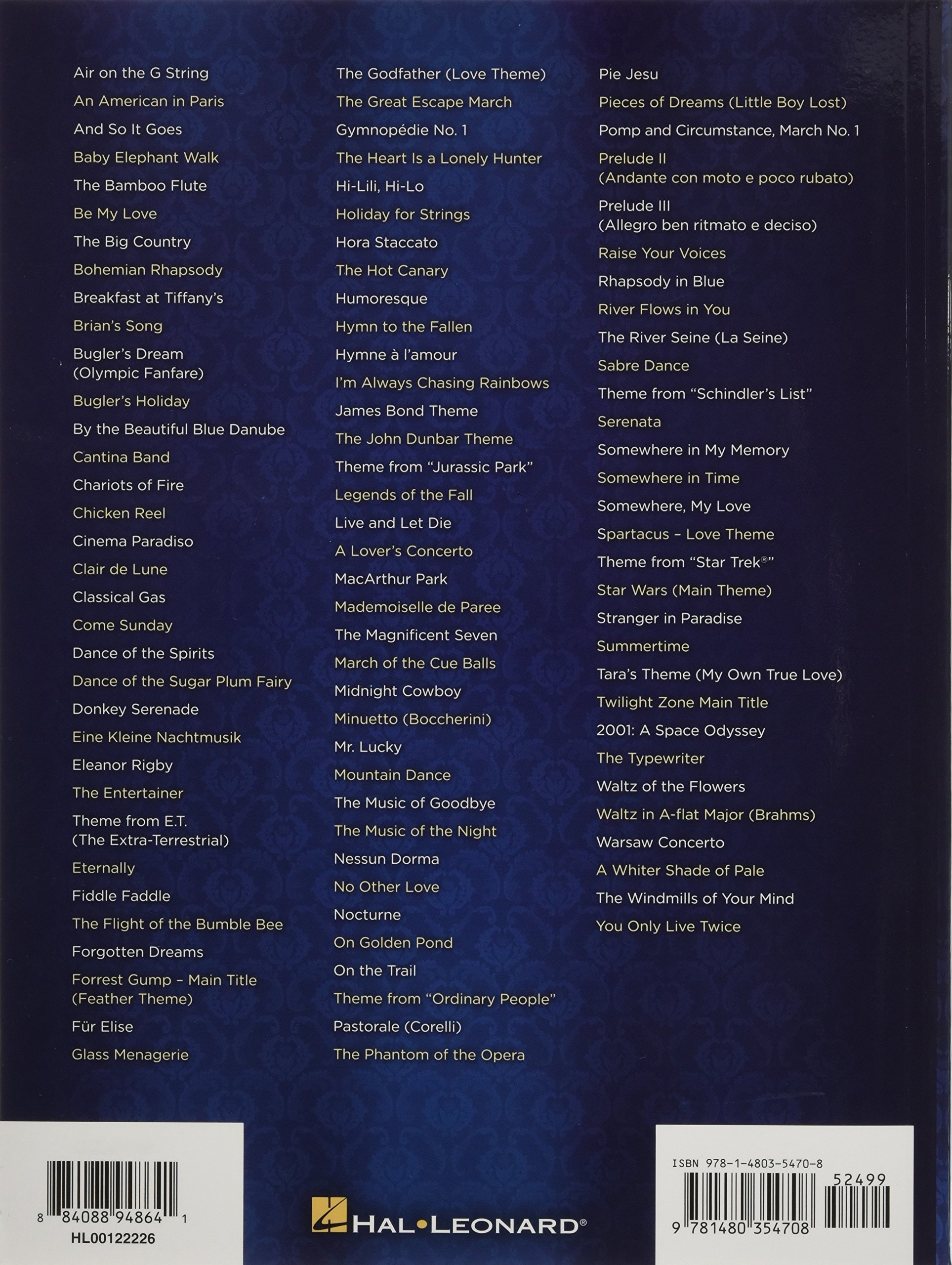 100 Light Classics for Piano Solo