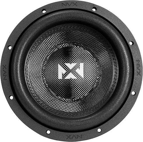 Vista 20 de NVX VCW84v3 - Subwoofer dual para automóvil de 8 pulgadas, 1300 vatios máximo (650 W RMS) de 4 ohmios serie VC (VCW84 Versión 3)