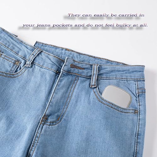 Miniatura 4 de Mini Skater Pequeña caja de almacenamiento portátil de metal, mini latas rectangulares vacías con bisagras con tapa, organizador para el hogar para