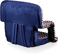 Vista 4 de ONIVA - a Picnic Time Brand - Ventura Reclining Stadium Seat with Back Support, Bleacher Seat