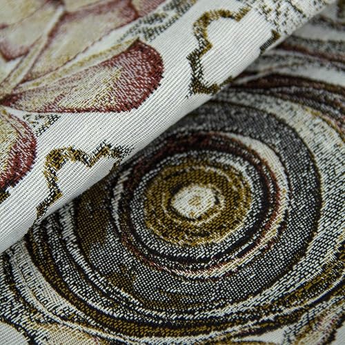 Miniatura 3 de Tablecloth Tapestry Fabric with Elegant Floral Pattern and Volume Effect Table Cloth Poppy Flowers Square or Rectangular Table linen Cloth (38in X