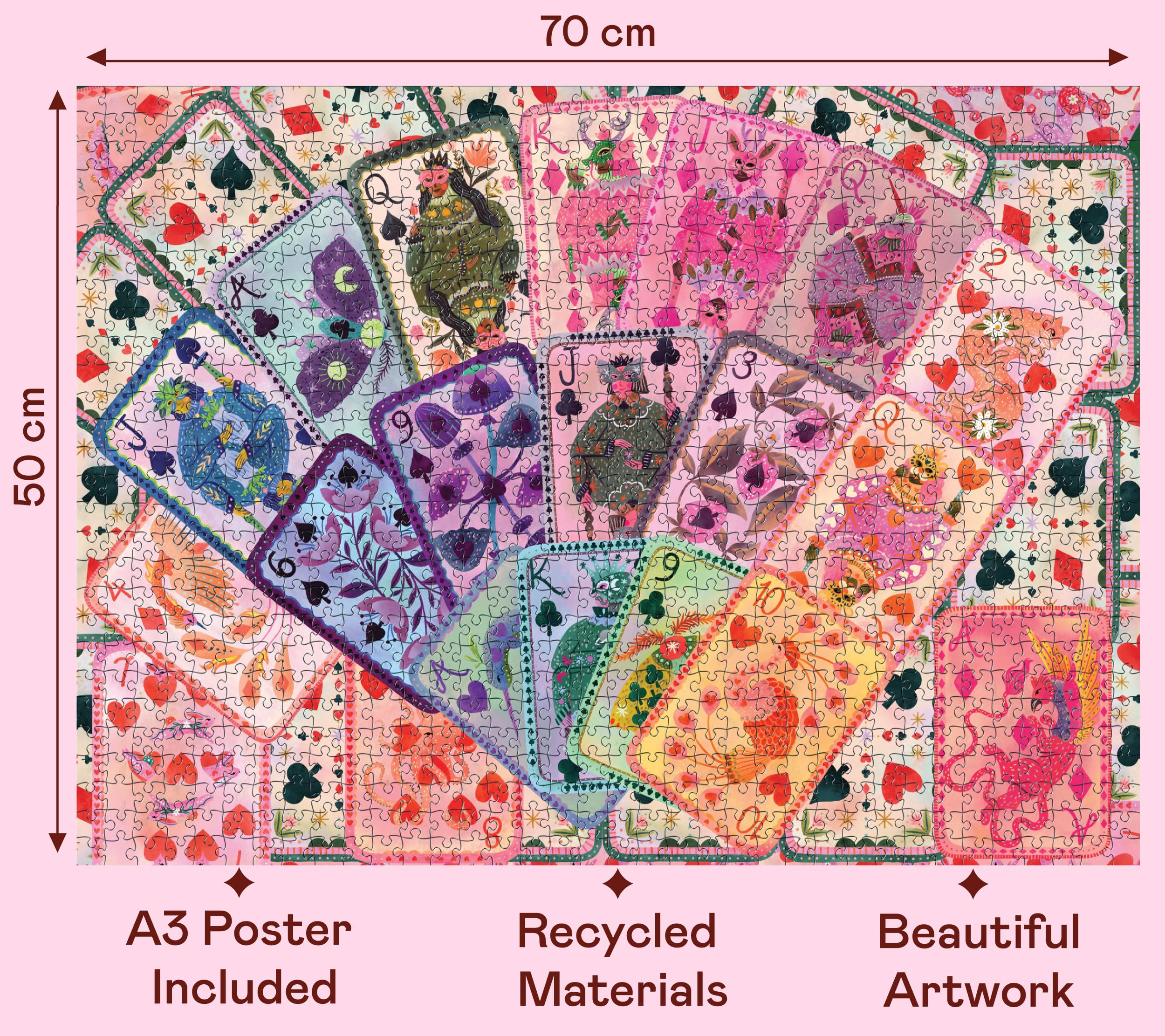 Elena Essex Jigsaw Puzzles for Adults 1000, House of Cards, Jigsaws, Jigsaw Puzzle 1000 Pieces - Image 3