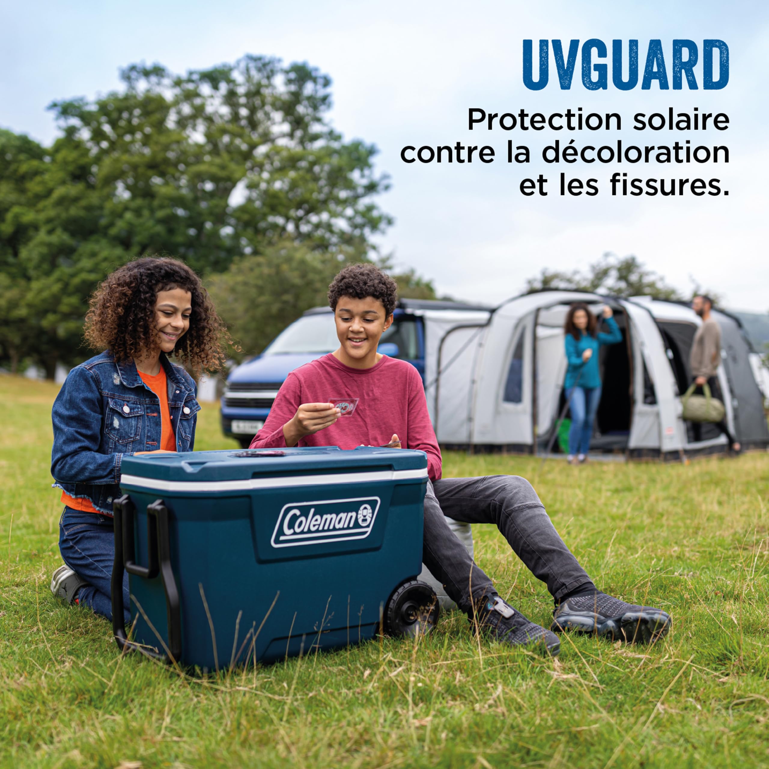 Coleman Xtreme 100QT glacière à roulettes
