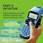 Dymo LetraTag LT-100H Label Maker Starter Kit de la machine d'étiquette portable avec papier & Ruban d'étiquette en plastique transparent , idéal pour bureau ou maison