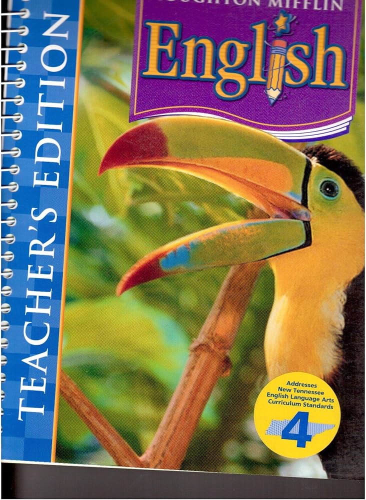 インターナショナルスクール教材　G1〜G4 Houghton Mifflin Amazon.com: Houghton Mifflin English Grade 4, Teacher's Edition