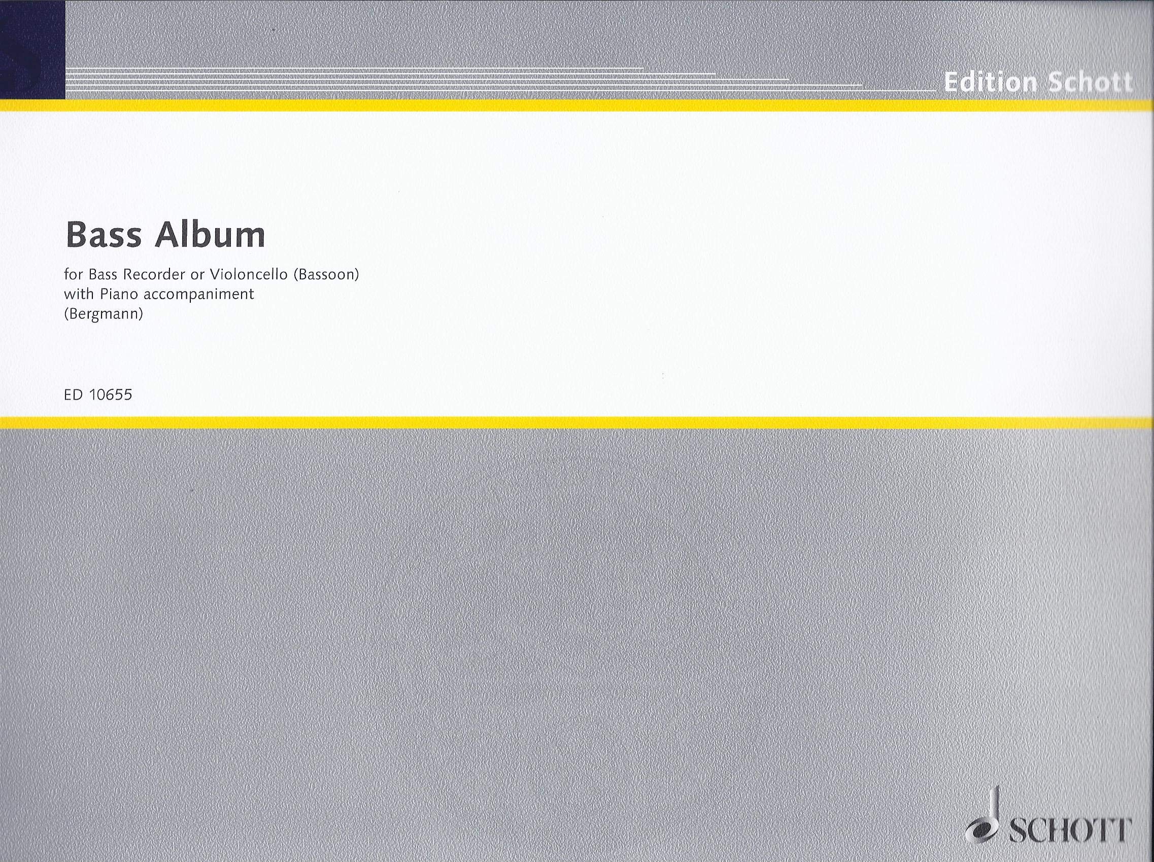 Bass Album: bass recorder and piano.