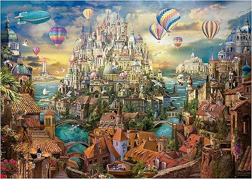 Miniatura 2 de Educa - Rompecabezas de 8000 piezas para adultos  Ciudad de los sueños. Incluye servicio de piezas perdidas. a partir de 14 años (19570)