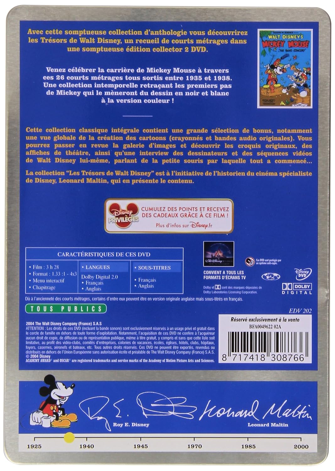 Mickey Mouse, les années couleur - 1ère partie : les années 1935 à 1938 [Future Pack]
