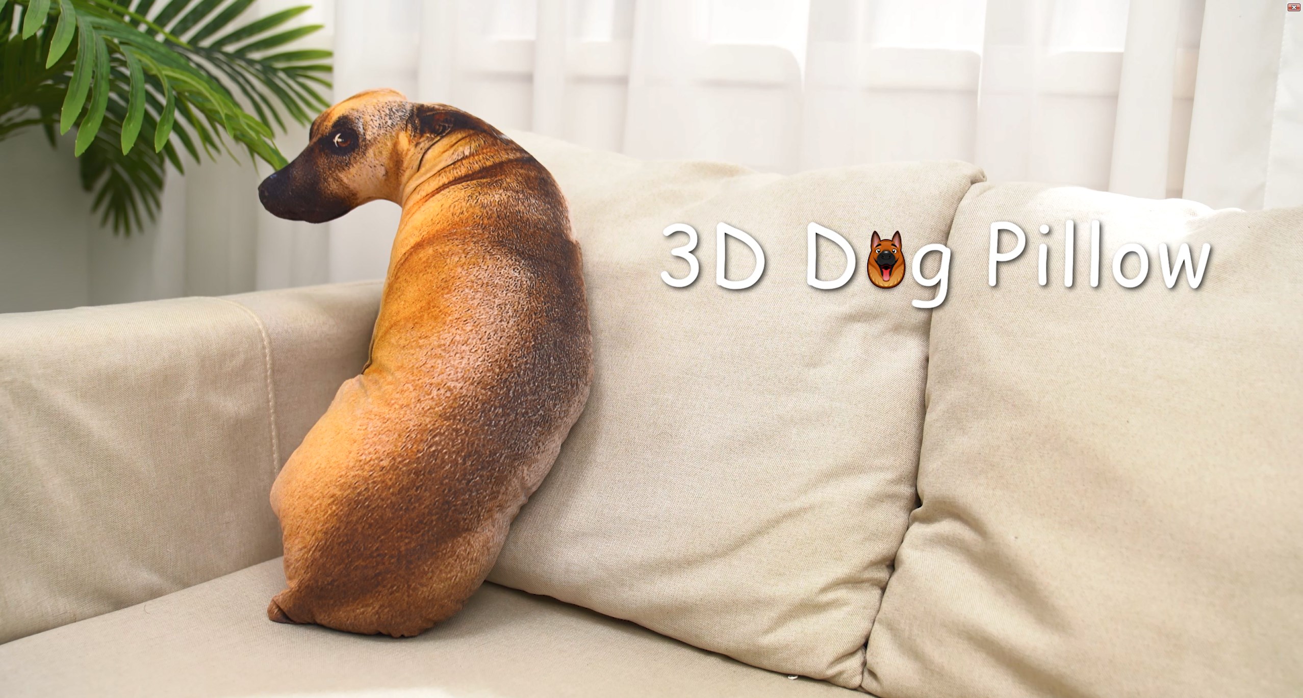 Almohada Perro Almohada En Forma De Perro 3D Cojin Forma Perro De