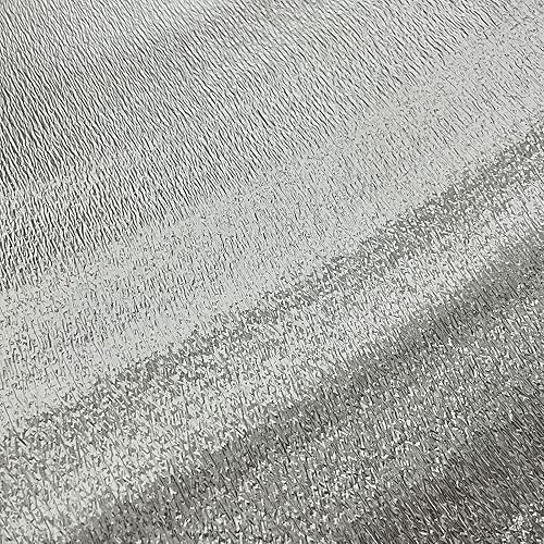 Miniatura 4 de MOTUKA 40 "x 80" 118mil lámina reflectante única núcleo de espuma aislante barrera radiante calor 21.53 pies cuadrados acabado de papel de aluminio