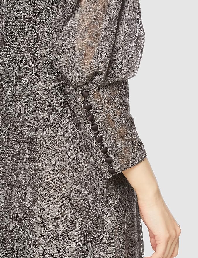 Amazon.co.jp: [スナイデル] パフスリーブレースドレス SWFO231235