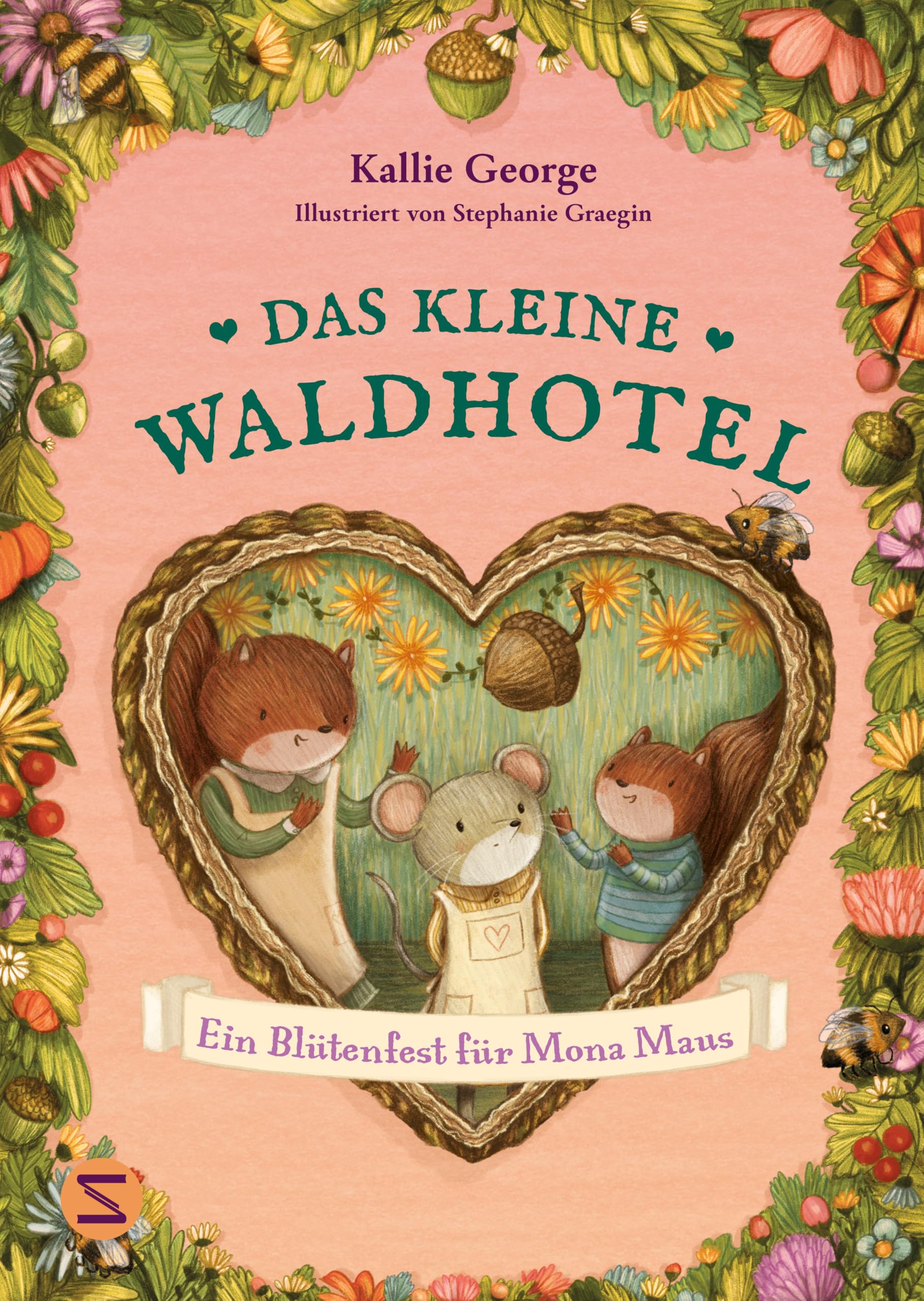 Schneiderbuch Das Kleine Waldhotel. Ein Blütenfest Für Mona Maus (Band 3): Ein Turbulenter Frühling Im Kleinen Waldhotel! | Mit Wunderschönen Schwarzweiß Illustrationen | Vorlesebuch Für Kinder Ab 5 Jahren
