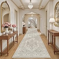 Vista 133 de Madane Alfombra Pasillera Lavable - Alfombras Pasilleras 2x6 para Pasillos de 6 Pies Antideslizante Vintage Alfombra Pasillera de Cocina