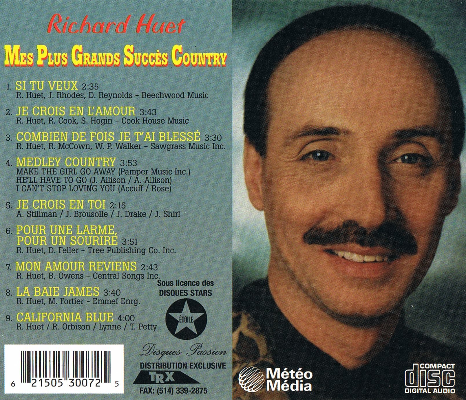 Plus Grands Succes Countr [Audio CD]