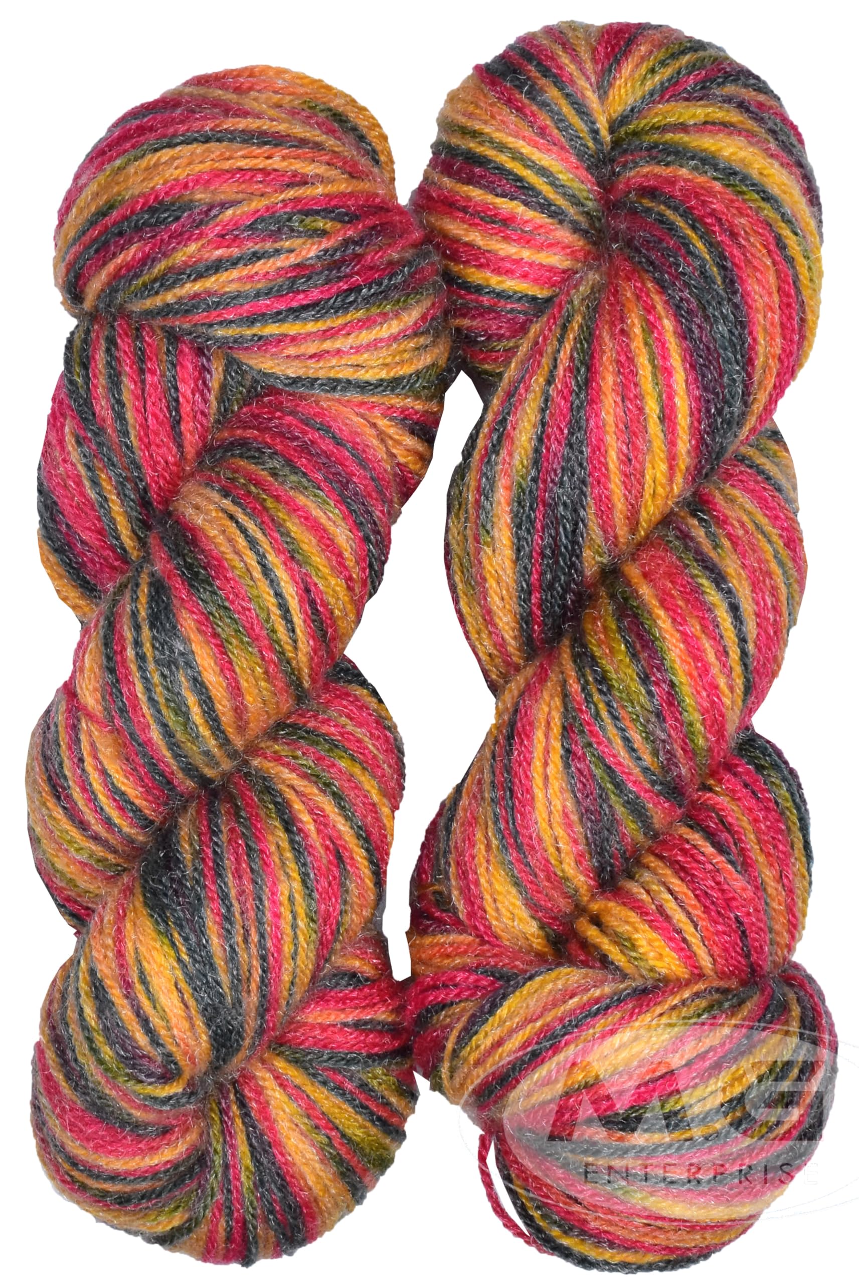 Sponsored Ad - Microrangoli Knitting Yarn Wool, Multi Rowan 100 GMS Woolen Crochet Yarn Thread. Best Used with Knitting Needles, Crochet Needles-CP Art-DHB