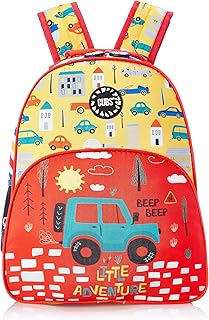 حقيبة بتصميم سيارات ليتل ادفنتشر لمرحلة ما قبل المدرسة متعددة الالوان من كابز, متعدد الألوان، كاجوال، L، للكبار من الجنسين
