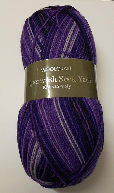 Woolcraft Superwash 4 ply Sock Yarn - 986