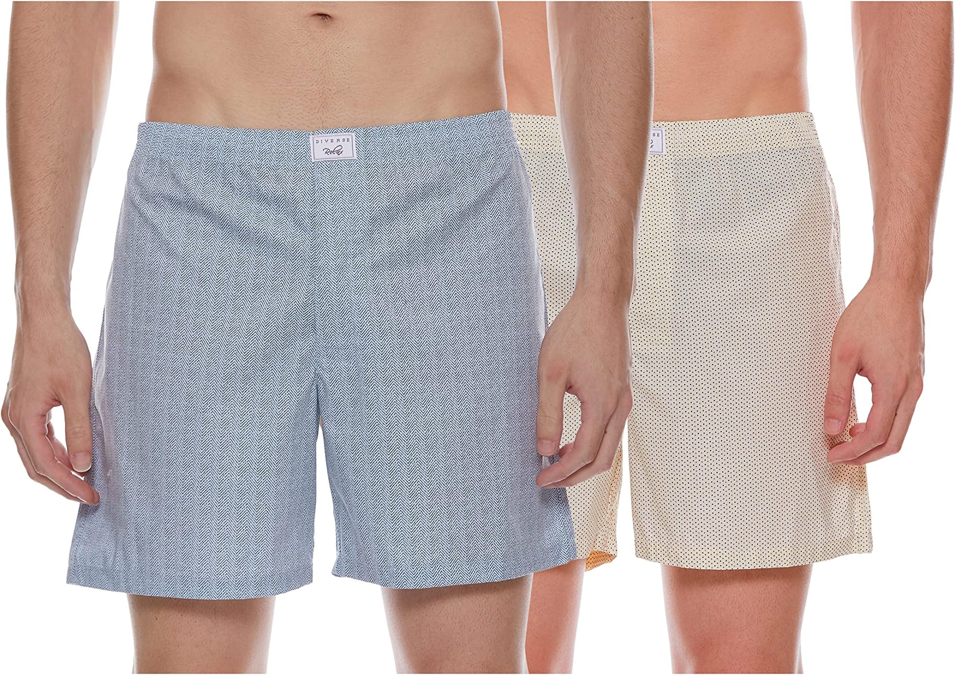 Diverse Men's Printed Boxers Pack of 2