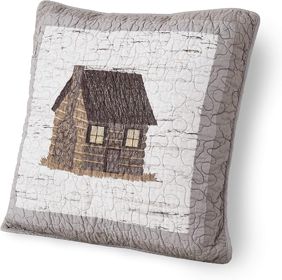 Donna Sharp Birch Forest Cotton Throw Pillow, 18 x 18 Square