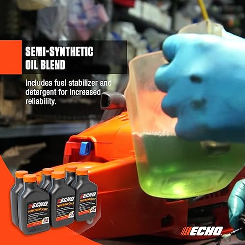 Miniatura 5 de 6450025G Power Blend Gold Oil Mix 501 para equipos de energía al aire libre de 2 tiempos2 ciclos, semisintéticos de alto rendimiento, bajas