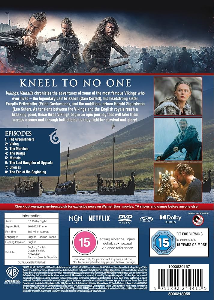 ヴァイキング ～ヴァルハラ～ シーズン1+2+3 Blu-ray 日本語吹き替 ヴァイキング ～ヴァルハラ～ シーズン1+2+3 Blu-ray 日本語吹き替