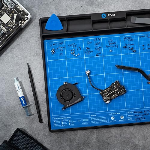Miniatura 4 de iFixit FixMat - Tornillos magnéticos de reparación electrónica y organizador de piezas