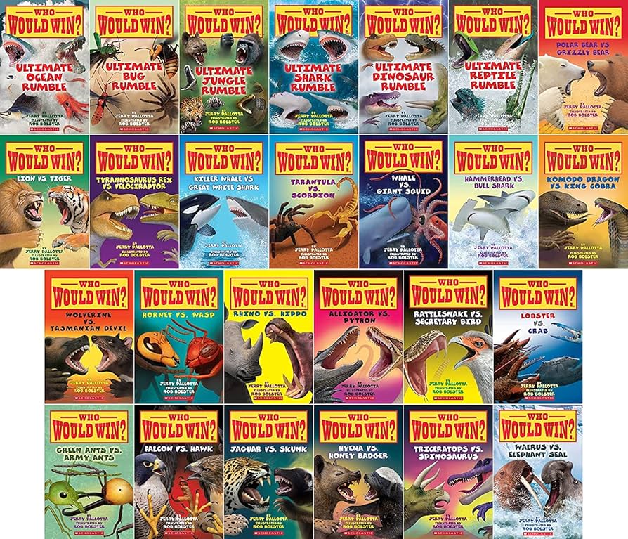 【SCHOLASTIC】Who Would Win? 6冊セット Who Would Win? | Scholastic Canada Education