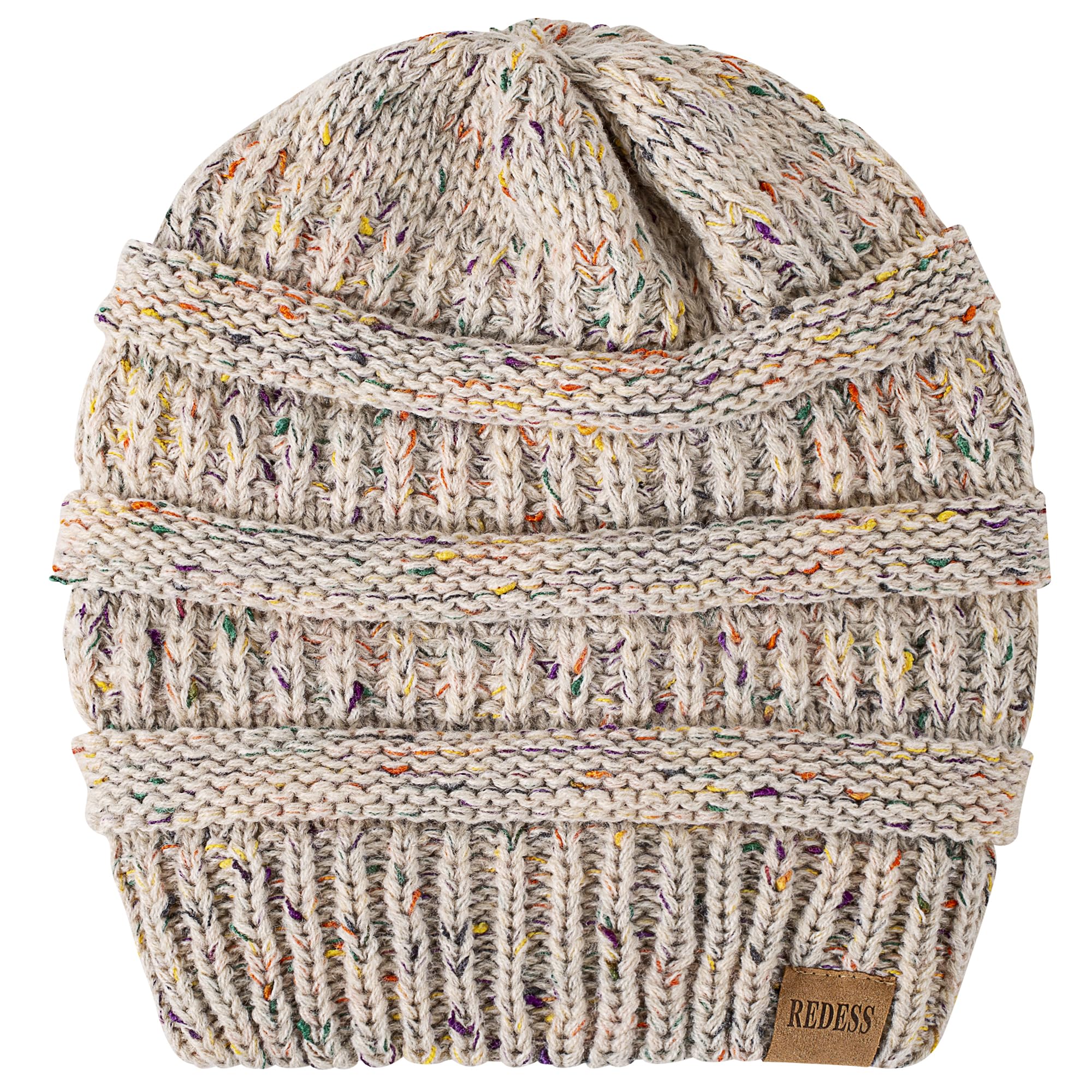 REDESS Slouchy Beanie Hat per Uomo e Donna Winter Warm Chunky Soft Oversize Cable Knit cap