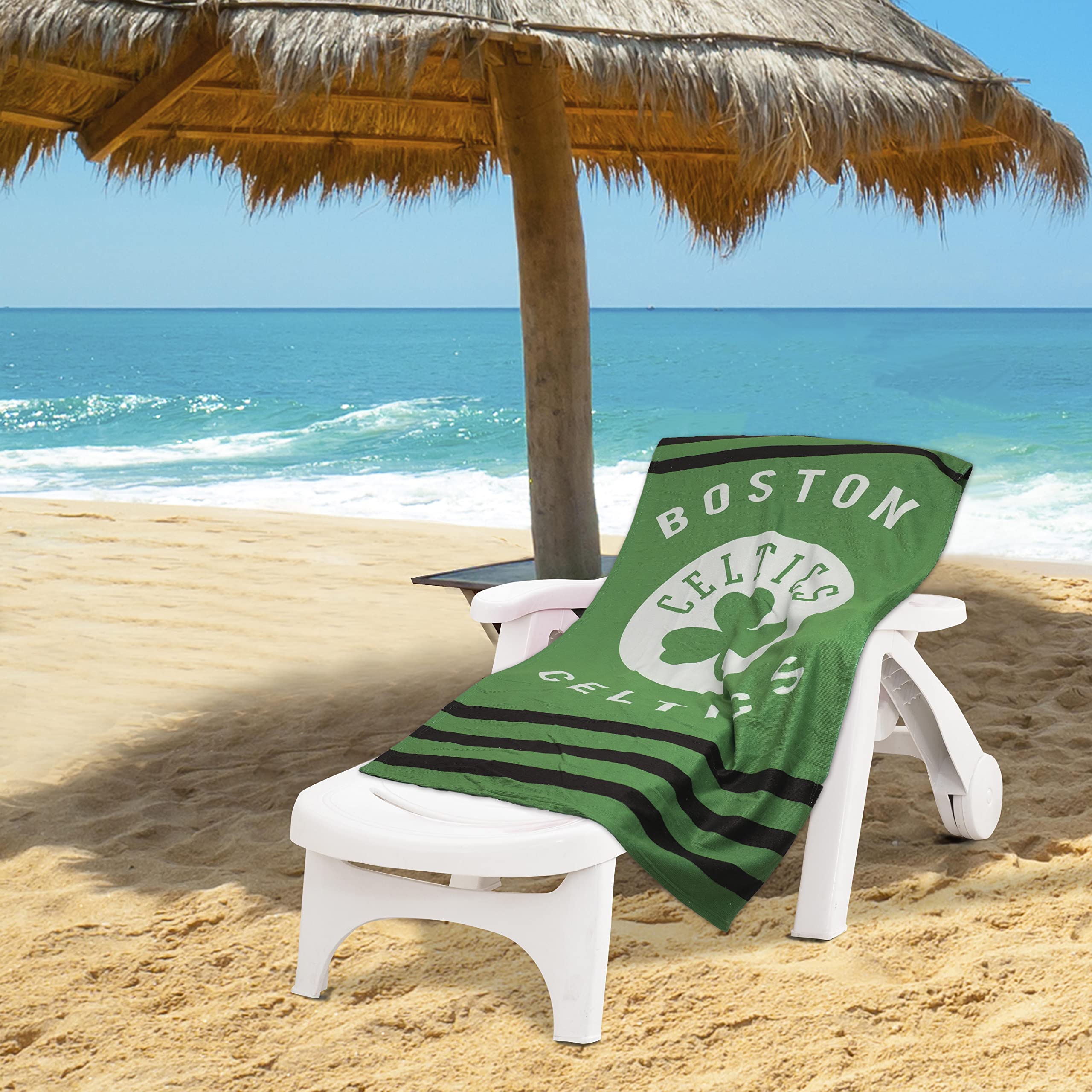 NORTHWEST NBA Stripes Beach Towel, 30