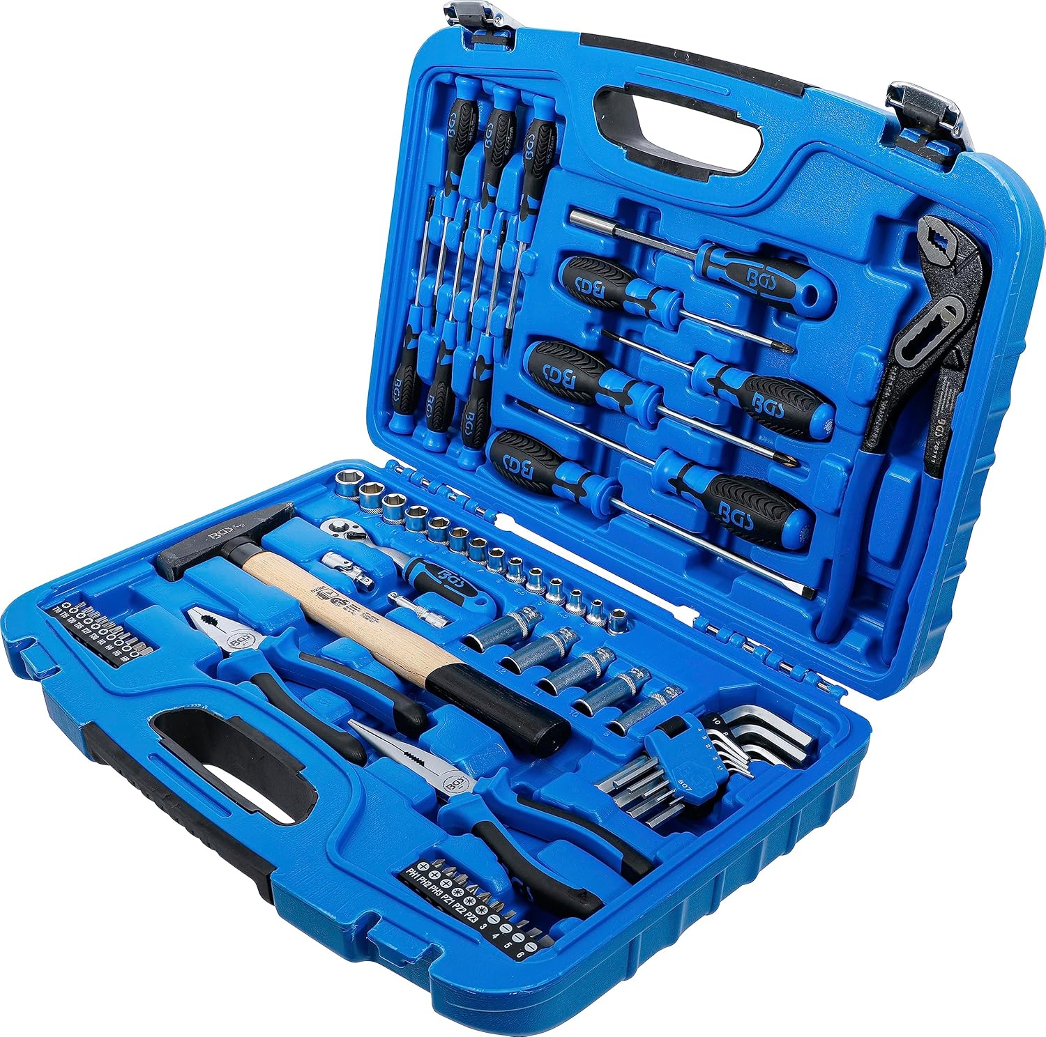 BGS 2217 | Socket Set/Tool Assortment | 67 pcs.