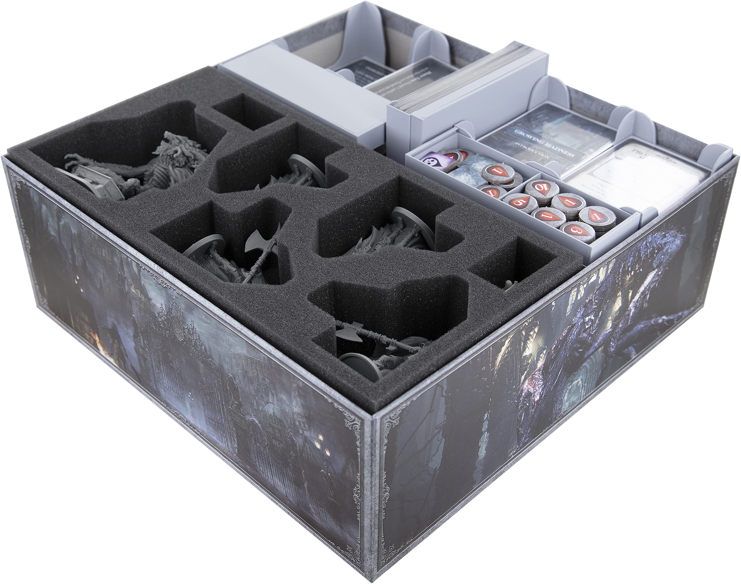 Feldherr Set di Schiuma Organizer Compatibile con Bloodborne: The Board Game - Scatola del Gioco Principale