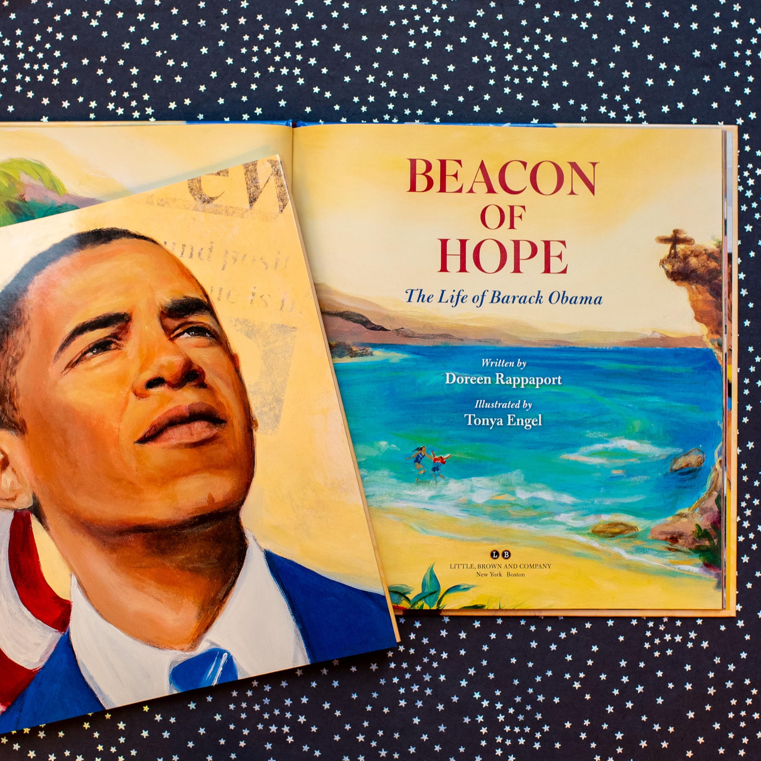 Beacon of Hope: The Life of Barack Obama (A Big Words Book) - Image 4