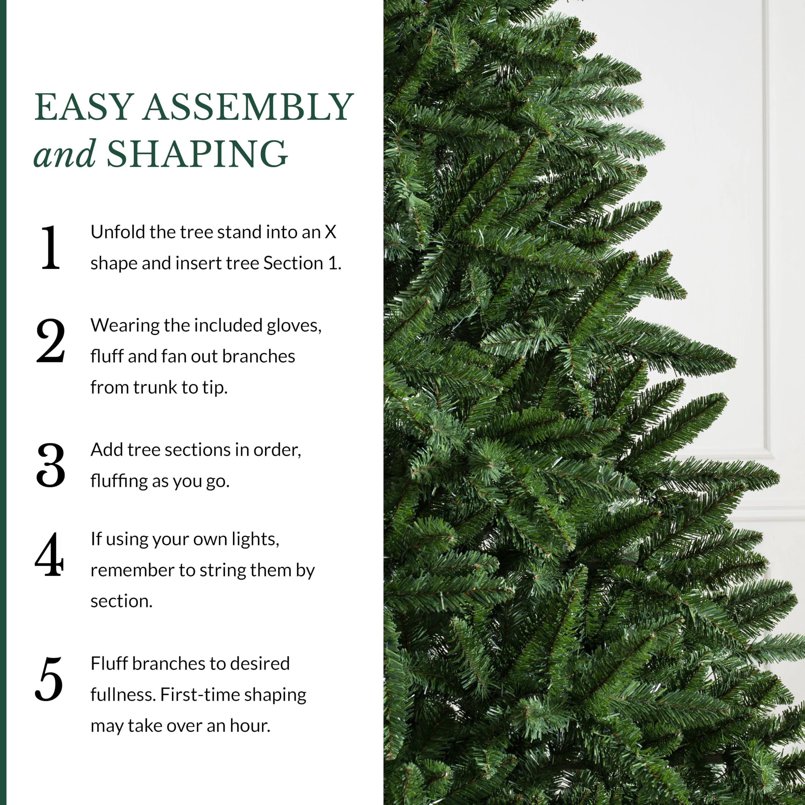 Amazon.co.jp: Balsam Hill 7フィート ライトなし クラシック 常緑