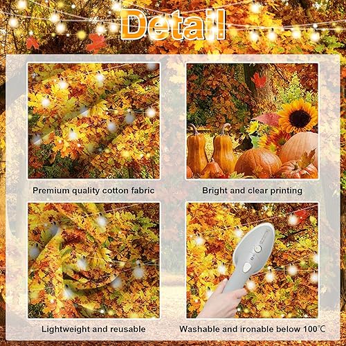 Miniatura 5 de Avezano Telón de fondo de otoño para fotografía, bosque, hojas de arce, paisaje, día de Acción de Gracias, fondo fotográfico para niños, retratos,